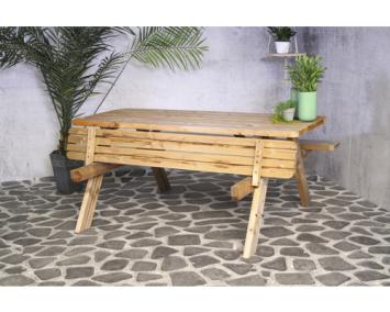 Picknick tafel - hout 3