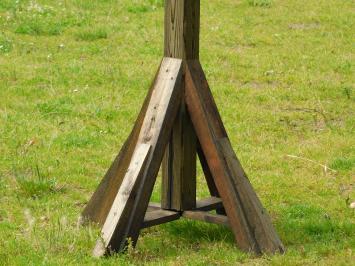 Großes Vogelfutterhaus XL, 235 cm, Holz, handgefertigt