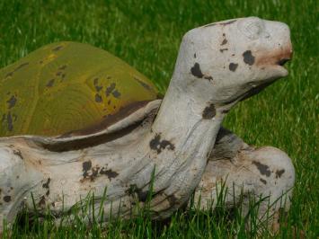 Statue Schildkröte XL - Polystone - Vintage-Look