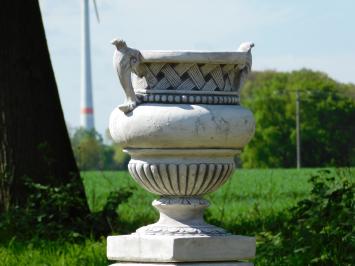 Gartenvase mit Ohren - 53 cm - Klassisch - Stein