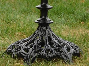 Vogeltränke stehend, Aluminium, schwarz, Gartendesign, klassisch