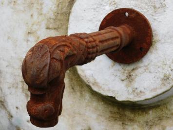 Waterspuwer gietijzer, historische / klassieke fontein uitloop, Gargoyle