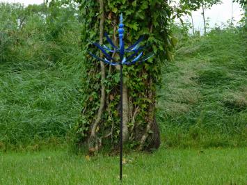 Tuinsteker Windspinner - Blauw - Metaal