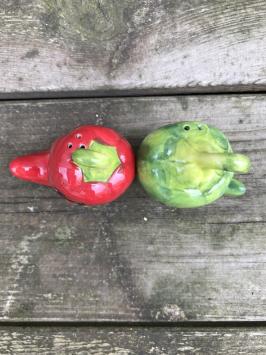 Zout en peper potjes, hot chili peppers