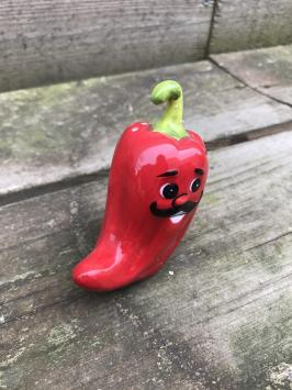 Zout en peper potjes, hot chili peppers